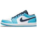 Air Jordan 1 Low UNC Meeste Tossud Sinine Valge &Uuml;likoolisinine 553558-144 40
