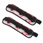 1 paar reguleeritavate rihmadega pahkluu raskusi S&ouml;rkimine Jooksmine K&otilde;ndimine J&otilde;usaalitreening Randme Jalg K&auml;te raskused Treeningvarustus roosa