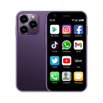 SOYES XS16 Mini 4G nutitelefon Dual SIM 3,0 tolli 3 GB RAM 64 GB ROM Android 10.0 Mobiiltelefon 2GB RAM 16GB ROM lilla