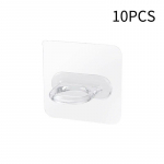 10 tk. Multifunktsionaalne seinale kinnitatav &uuml;mmargune konks. Tasuta mulgustamine &otilde;mblusteta pasta hoiurest K&ouml;&ouml;k Vannituba R&otilde;ngasriide 10pcs