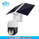 P&auml;ikesekaamera Juhtmeta WiFi 4G P&auml;ikesepatarei toitega v&auml;listingimustes Turvakaitse J&auml;relevalve Videokaamera Nutikas kodu PIR-kaamera CCTV 【WIFI】2W mAh