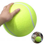24 cm suurune hiiglaslik tennisepalliga lemmiklooma n&auml;rimism&auml;nguasi t&auml;ispuhutav tennisepall Lemmikloomalelu