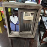 Pildiraami alus Puidust P&ouml;&ouml;rlev Loov Kahepoolne Pildiraam M&auml;lestuste jaoks pruun