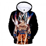 Kevad-s&uuml;gis Anime 3D Prinditud Pusad Meeste/naiste dressipluus Goku taskukapuuts Mood Streetwear Goku dressi&uuml;likond Suured topid XL