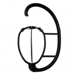 Paruka riidepuu m&uuml;tsi alus painduv ABS kokkupandav hoidik must