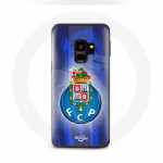 Samsung Galaxy S9 &uuml;mbris fcp porto sinise taustaga portugal