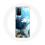 &Uuml;mbris Xiaomi Redmi Note 11s 5G Manga Mikasa Ackerman Attack on Titan plakati jaoks