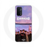 &Uuml;mbris Oppo A74 5G Bangtan Sonyeondan 7 Fates Chakho jaoks koos BTS-plakatiga