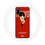 Oppo A53 &uuml;mbris La casa de papel Tokyo Fanarti logo