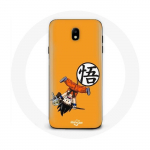 &Uuml;mbris Samsung Galaxy J7 2017 Goku Dragonball Z Child Anime jaoks
