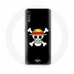 Huawei P20 Pro One Piece Manga Skull musta taustaga &uuml;mbris