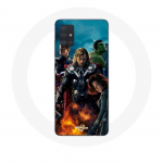 Coque pour Samsung Galaxy A71 Avengers film de super h&eacute;ros