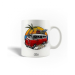 Mug en C&eacute;ramique Citation Voyage Plage Voyage Surf