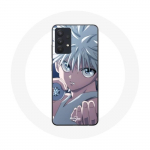 Coque pour Samsung Galaxy A13 5G Killua Zoldyck s&eacute;rie Hunter x Hunter