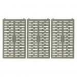 3 tk puut&uuml;vekaitse keskkonnas&otilde;bralik veekindel PP painduv puukoore kaitsja aed hall