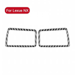 2tk Lexus NX 200 200T 300h 2014 jaoks- Autoinstrumendi &otilde;hu v&auml;ljalaskeava ventilatsiooniava Dekoratsiooni kleebis kleebis Auto sisetarvikud Carbon Fiber