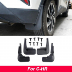 4tk/komplekt Auto eesmised tagumised poriklapid Pritsmekaitsed Auto porilapid Toyota C-HR CHR 2016 2017 2018 tarvikud must