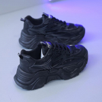 Naiste suvised vabaaja platvormiga tursked tossud, kerged jooksujalatsid, hingavad v&otilde;rkkangast k&auml;imistossud, n&ouml;&ouml;ritud tennised naistele 35