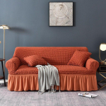 Voldis Seersuckeri diivanikate elutuppa Paks elastne tugeva veniva diivani katted 1/2/3/4 istmega diivani tugitooli kate 70-120cm