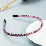 Naiste juuksepael Magusa temperamendiga kristallist survepea pandlaga kivist &otilde;huke peapael OneSize lilla