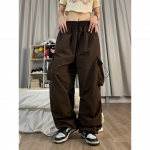 Y2K Naiste T&auml;navar&otilde;ivad Cargo Korea Harajuku Baggy Langevarjup&uuml;ksid Meestele Dressip&uuml;ksid Laia s&auml;&auml;rega Joggers P&uuml;ksid Riided S