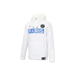 Jordan Paris Saint-Germain Fliisist Kapuutsiga Dressipluus Meeste Pealisr&otilde;ivad Valge BQ8351-100 L