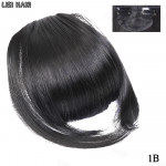LISI HAIR S&uuml;nteetilised sirged tukkidega juuksed 2 klambriga juuksepikendustes v&otilde;ltsitud narmastega valejuuksed naistele 20cm