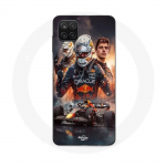 Coque Samsung Galaxy A12 Max Verstappen F1 art wallpaper