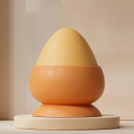 Fascia Ball Impressum Tahke silikoonist plantaarne talje masseerija lihaste l&otilde;dvestav fitness jooga maap&auml;hkli massaažipall leevendab valu oranž