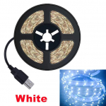 5V USB LED-ribavalgusti SMD 2835 50CM 1M 2M 4M 5M valge/soevalge IP65 paindlik valgustuslindi taustvalgus 5M IP33