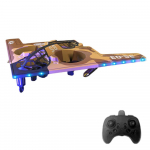 Vahust kaugjuhtimispuldiga droon 2,4 GHz kaugjuhtimispult Lennuk Automaatne h&otilde;ljumine 360 ​​kraadi stunt Rotation 6-teljeline no camera-1 battery pruun