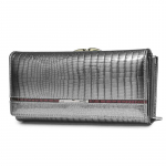 Naiste ehtsast nahast rahakott Brand Alligaator Naiste pikad rahakotid Ehtsast nahast rahakott m&uuml;ndikaardihoidja siduriga