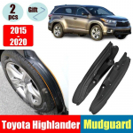 For Toyota Highlander 2015-  rear wheel fender special rear door rear wheel fender modification car accessories mudguard 2pc