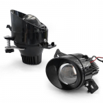 Uus spetsiaalne auto LED udutuli, kahekordse valgusega kalasilm lamp, integreeritud kaug- ja l&auml;hituled valge valgus, kollane tuli 3000K kollane