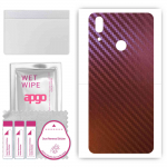 apgo skin sticker film foil vinyl for the BACK compatible with Lenovo S5 Pro, scratch-resistant, easy to install - Carbon Chameleon CAKA5