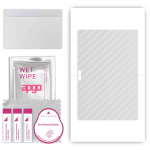 apgo Protective Skin Sticker for the back compatible with Teclast M30, Wrap Film, Foil, Vinyl - Pattern Transparent Carbon