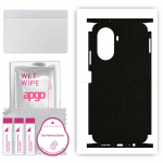 apgo Protective Skin Sticker for the back+sides compatible with Huawei Nova Y70 Plus, Full Wrap Film, Foil, Vinyl - Pattern Matrix