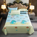 Tikandid voodipesu Kodukaunistus Lahedad voodilinad Plus Size Art Flower Mugav voodikate kaheinimesevoodile 2 Pcs 160x210cm