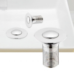 Valamu lekkekork Filter Blokeerumisvastane L&otilde;hnavastane Push-t&uuml;&uuml;pi &auml;ravoolud Universaalsed tarvikud Suletud Veekindel One Size