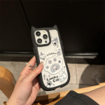Armas Cat Ear Bezel Cat Paw p&uuml;sti telefoni&uuml;mbris iPhone 15 Pro Max 14 Plus 13 12 Pro 11 k&otilde;ikeh&otilde;lmav kukkumiskaitse kate iPhone 15 Pro Max