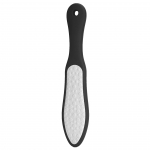 Roostevabast terasest kahepoolne jalarasp kannaviil Hard Dead Skin Callus Remover Kooriv pedik&uuml;&uuml;ri hooldusvahend must