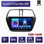 Androidi autoraadio Carplay Suzuki S-Cross 2014-2017 auto multimeedia videopleier GPS-navigatsioonis&uuml;steem WIFI 2+32GB 1+16GB