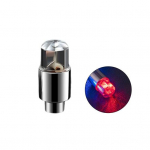 8 tk helendavad ventiilikorgid auto rummu LED-tuled &uuml;liheledad veekindlad automaatselt sisse/v&auml;lja punane