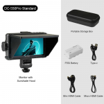 Viltrox DC 550 Pro kaasaskantav monitor 5,5-tolline 4K 30HZ HDMI 1.4 liidesega kaameramonitor koos NP550 akuga &otilde;ues pildistamiseks DC-550 Pro