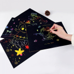 10 tk. Kraapides joonistuspaberit, maalimist, lastele &otilde;ppimist ja haridust omandavaid m&auml;nguasju 2