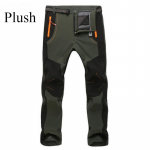Meeste elastne fliis &otilde;ues talvised soojad p&uuml;ksid Softshell trekking ronimine matkamine telkimine kalap&uuml;&uuml;k sport treeningp&uuml;ksid Oversize L armee roheline v&auml;rv
