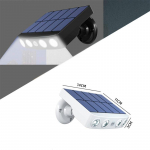 Uued p&auml;ikesevalgustid v&auml;listingimustes kodu sisehoovi muru aia seinavalgustid maapiirkondade v&auml;lisvalgustid induktsioon-seire t&auml;navavalgustid 【1PCS】Cold Light must