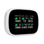 WiFi 11-&uuml;hes &otilde;hukvaliteedi monitor Sise&otilde;hu niiskuse monitor must