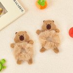 Kawaii Capybara Hair Scrunchies Armsad multifilmid Loomade Palus juuksen&ouml;&ouml;riga hobusesabahoidja T&uuml;drukutele Ilusad juukseaksessuaarid