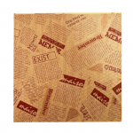 50 lehte k&uuml;psetuspaber, toidukvaliteediga &otilde;livastane mittenakkuv, k&otilde;rgel temperatuuril vastupidav rasvakindel k&uuml;psetusp&auml;rgament 50pcs pruun